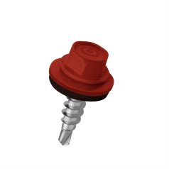   Hatlapfejű önfúró lemezcsavar, fűző, EPDM alátéttel, 4,8x19 mm