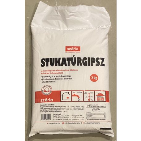 Széria stukatúr gipsz 2 kg