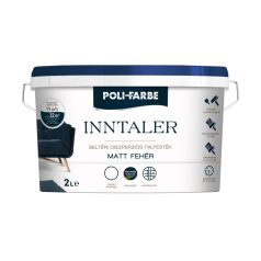 Poli-Farbe Inntaler fehér beltéri falfesték 2 liter
