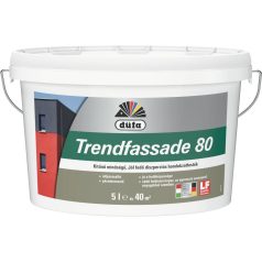   düfa Trendfassade 80 Homlokzatfesték HD 80 matt fehér 5 liter