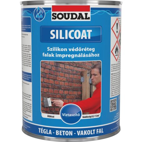 Soudal Silicoat víztaszító impregnálószer 1 liter