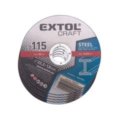 Extol vágókorong acélhoz 115x1,0x22,2 mm