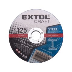Extol vágókorong acélhoz 125x1,6x22,2 mm