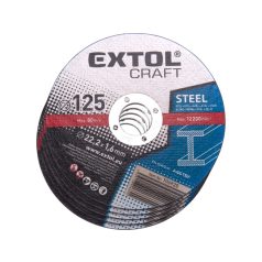 Extol vágókorong acélhoz 125x1,6x22,2 mm