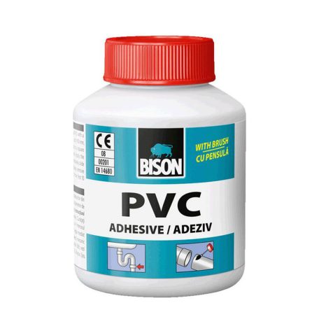 BISON Vízálló kemény PVC ragasztó, 100 ml