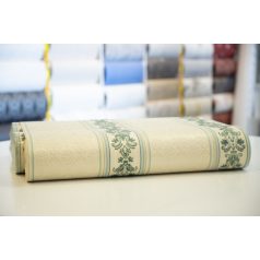 Zöld csíkos, textúrált vinyl tapéta_1365-27