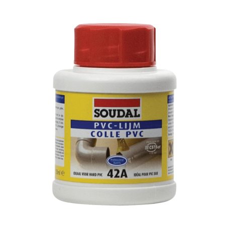 SOUDAL 42A PVC cső ragasztó 250 ml