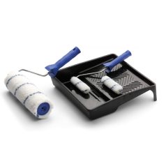   Blueline SET profi festőhenger szett (1db 25cm + 2db 10cm henger, nyelek, 33x34cm festékedény)
