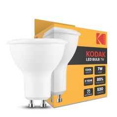   KODAK Max LED Izzó Spot Alu-Plastic 7W GU10 100° 4000K (520 lumen)