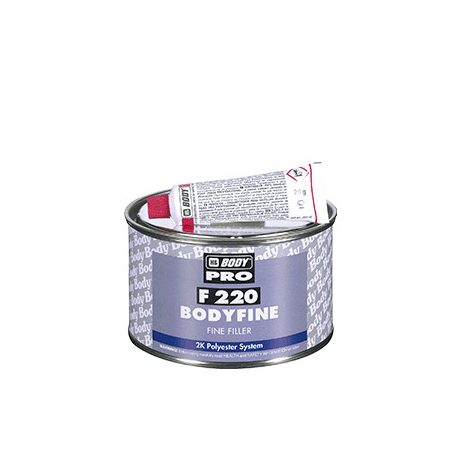 Body F220 Fine filler 2K poliészter finomkitt (edzővel) 1 kg