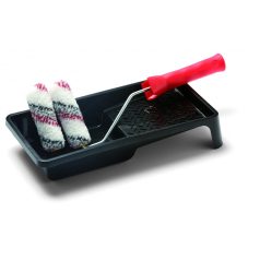   Silverline HK fűtőtest henger szett (2db fűtőtest henger + nyél + festékedény) 10 cm SET