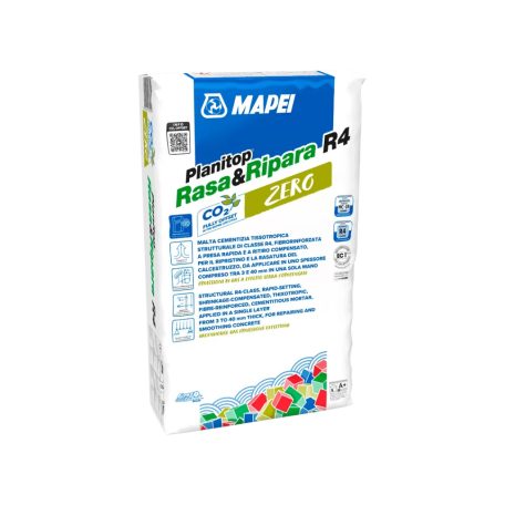 Mapei Planitop Rasa & Ripara Zero R4 betonjavító habarcs 3-40mm-ig 25kg