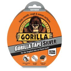   GORILLA TAPE SILVER ezüst 32m x 48mm extra erős ragasztószalag