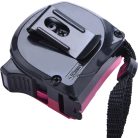 Extol Lady mérőszalag, gumírozott, 1 stoppos; rózsaszín, 3mx16mm