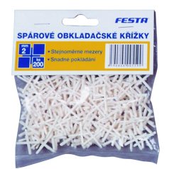 Fugakereszt 2mm, 200 db-os