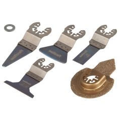   Wolfcraft vibrációs fűrész kezdőkészlet "PRO" 5 db-os, rezgőkéses gépekhez