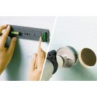 Wolfcraft Sablon süllyesztett kötődobozokhoz, vízszintezővel