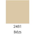 Profilplast szögletes csempeélvédő PVC - 8 mm, bahama bézs 2,7 m