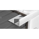 Profilplast szögletes csempeélvédő PVC - 10 mm, manhattan 2,7 m