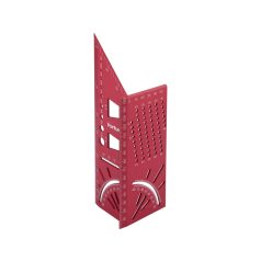   Fortum asztalos T-derékszög, 215 mm, ALU, lézer gravírozott, mm beosztás