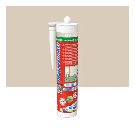 Mapei Mapesil AC szaniter szilikon 137 karibi homok 310 ml