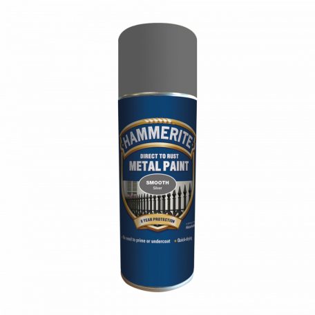Hammerite Spray Fényes ezüst 400ml
