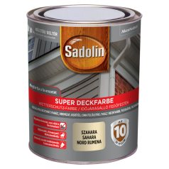   Sadolin Super Deckfarbe fedő hatású, faerezetet megtartó fafesték szahara 0,75 liter