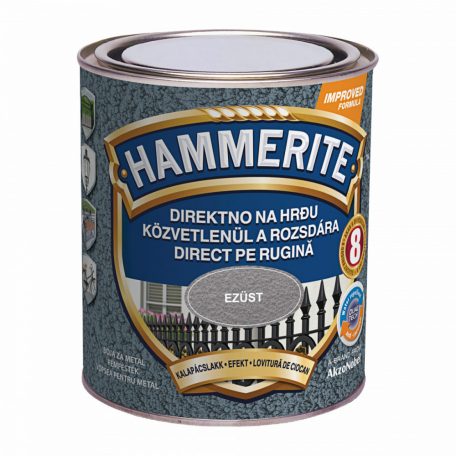 Hammerite Kalapácslakk Ezüst 0,25 liter