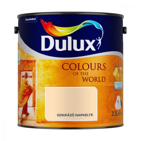 Dulux A Nagyvilág színei beltéri falfesték Szikrázó napkelte 2,5 liter