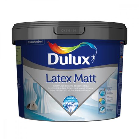 Dulux Latex matt fehér beltéri falfesték 10 liter