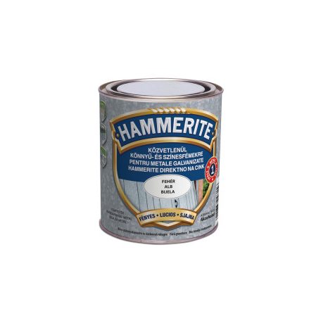 Hammerite közvetlenül könnyű- és színesfémekre fehér 0,75 liter