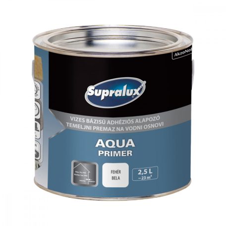 Supralux AQUA Primer alapozó fehér 2,5 liter