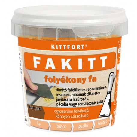 KITTFORT Fakitt folyékony fa bükk 250 gr