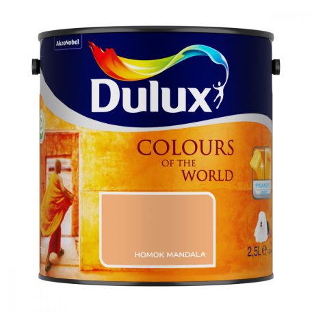 Dulux A Nagyvilág színei beltéri falfesték Homok mandala 2,5 liter
