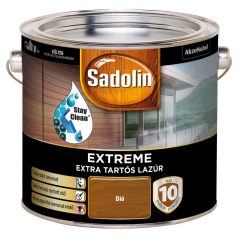   Sadolin Extreme kültéri vízbázisú, gyorsan száradó, extra tartós selyemfényű lazúr, dió 2,5 liter