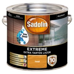   Sadolin Extreme kültéri vízbázisú, gyorsan száradó, extra tartós selyemfényű lazúr fenyő 2,5 liter