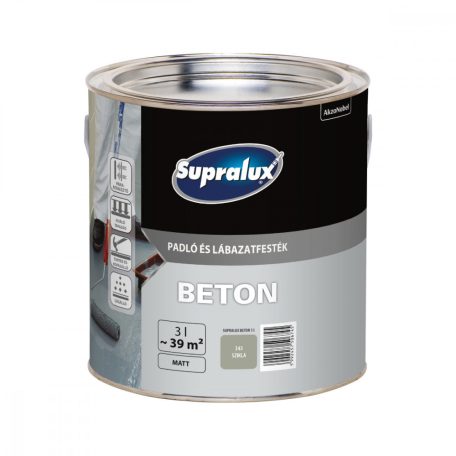Supralux Beton padló és lábazatfesték 343 Szikla, 3 liter