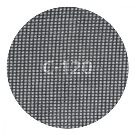 Tépőzáras csiszolórács gipszkartonhoz, Ø 180 mm, P80, 5 db