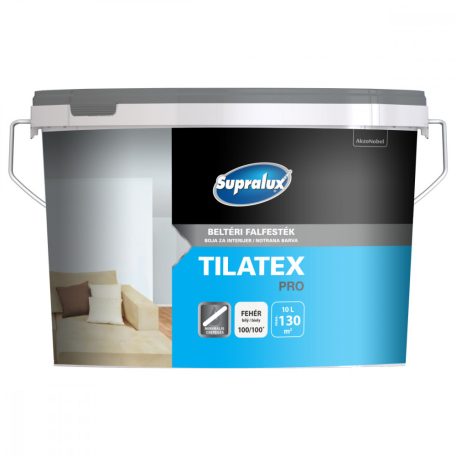 Supralux Tilatex Pro beltéri falfesték fehér 10 liter