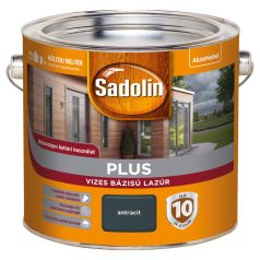 Sadolin Plus vizes bázisú lazúr antracit 2,5 liter