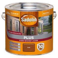 Sadolin Plus vizes bázisú lazúr teak 2,5 liter