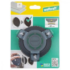   Wolfcraft Lyukszegélysüllyesztő Ø 68 mm-es furatokhoz gipszkartonban