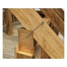 Faszerkezet építő csavar lapos fejű Pro-Fast 6x120mm (TORX)