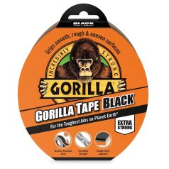   GORILLA TAPE BLACK fekete 32m x 48mm extra erős ragasztószalag