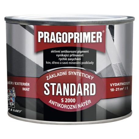 PRAGOPRIMER S2000 STANDARD korróziógátló alapozó fehér 0,35 liter