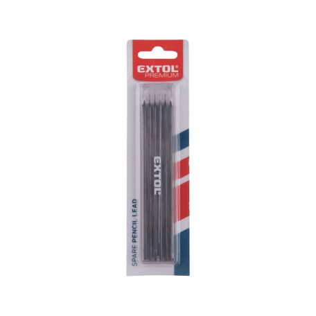 Extol póthegy 8853007 ácsceruzához; 2,8×120 mm, HB, 6 db, műanyag dobozban