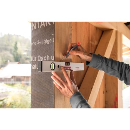 Extol ácsceruza, tölthető, átm:2,8 mm, HB, kupak klipsszel, 6 db 120 mm pótheggyel, hegyezővel