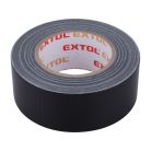 EXTOL Duct Tape ragasztószalag textiles, fekete, 50mm×50m