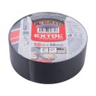 EXTOL Duct Tape ragasztószalag textiles, fekete, 50mm×50m