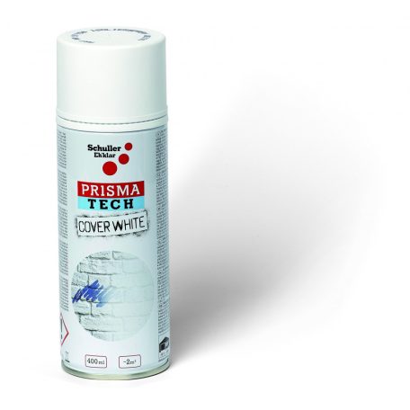 Prisma Tech Coverwhite folttakaró, fehér spray 400 ml